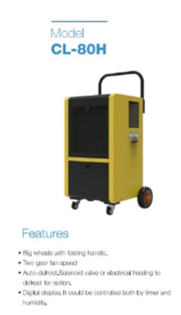 Anne Hand Push Dehumidifier Model CL-80H